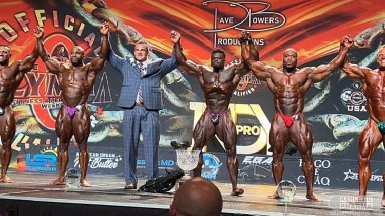 Подиум на Инди-Про 2022 (Бодибилдинг)