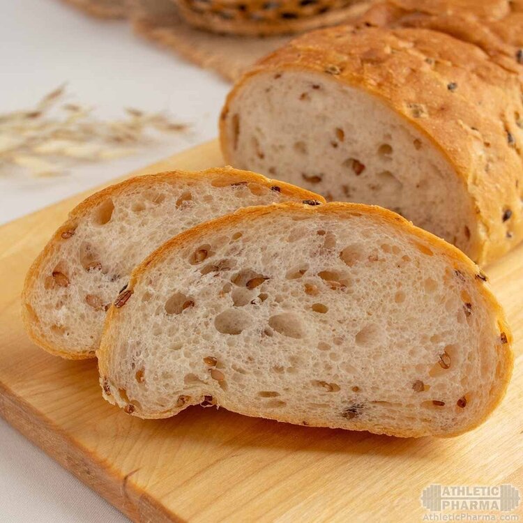 Цельнозерновой белый хлеб